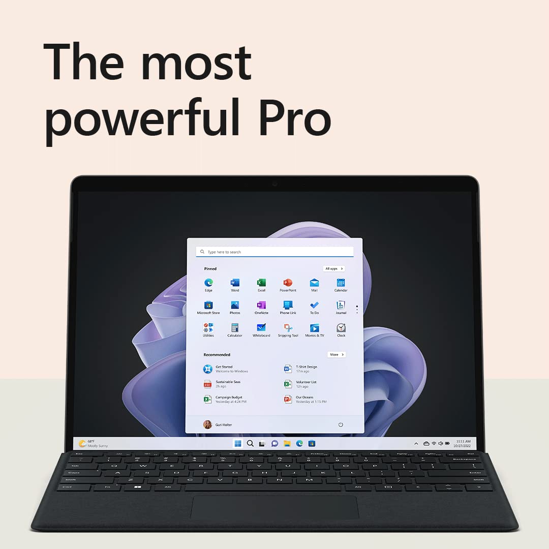 Microsoft Novo Surface Pro9 33.0 cm Intel evo 12 Gen i7 / 16GB